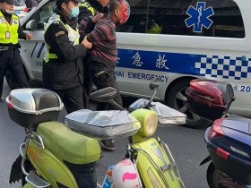 都是血！上海一男子持刀砍人致9伤竟含2民警就因为这件事没处理好！